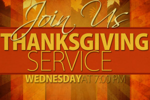 Thanksgiving-Service