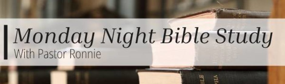Monday Night Bible Study