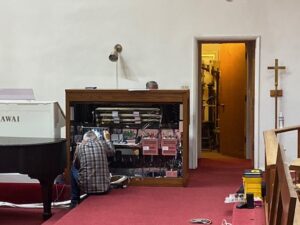 Organ Installation: July 2021